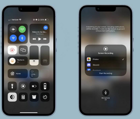 雷波苹果15维修分享iPhone15录制屏幕时如何录制音频 