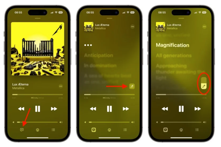 雷波苹果服务网点分享iOS 16.2 全新功能：在 iPhone 或 iPad 上使用 Apple Music 唱歌 