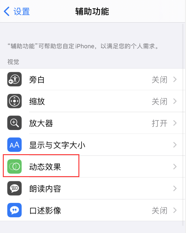 雷波苹果手机维修分享iPhone 12 退出应用时没有动画显示，如何设置 